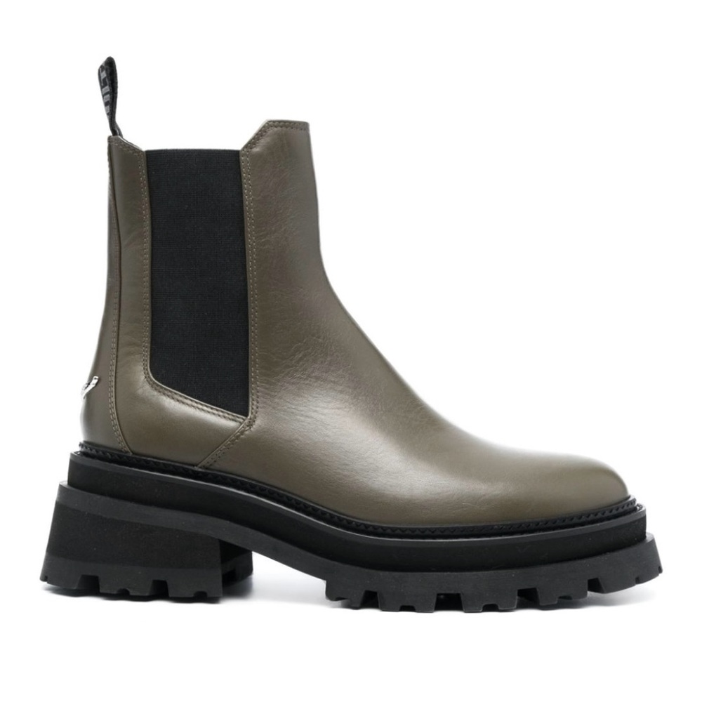 ZADIG & VOLTAIRE 65mm Leather Ankle Boots Sz 38 (7 US)